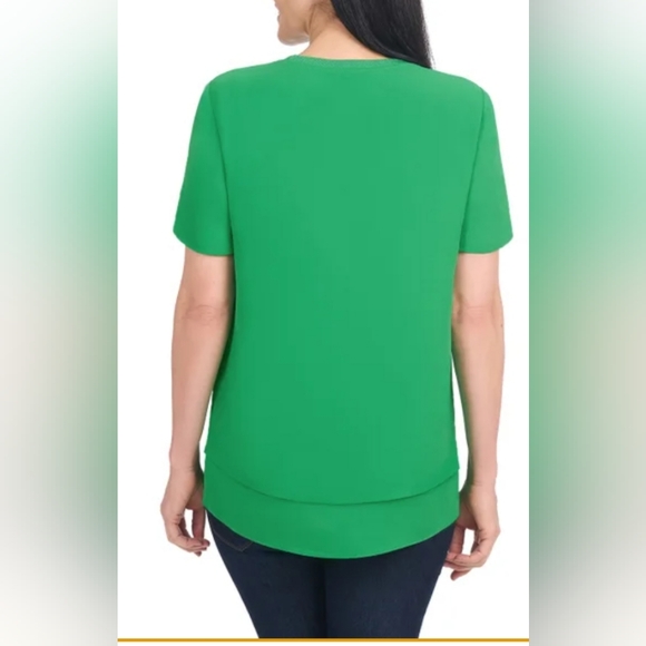 Hilary Radley Short Sleeve Blouse - Picture 3 of 7